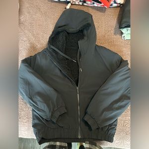 lululemon reversible sherpa zip up